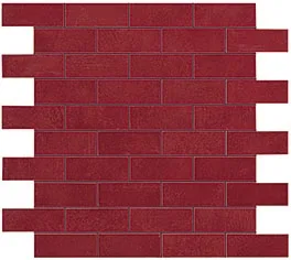 Мозаика Atlas Concorde Italy Boost Red Minibrick 9BMQ 3x0,5 матовая
