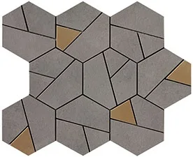 Boost Smoke Mosaico Hex Yellow AN68