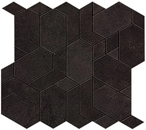Мозаика Atlas Concorde Italy Boost Tarmac Mosaico Shapes AN67 31x33,5 матовая