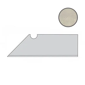 Бордюр Atlas Concorde Italy Boost White Battiscopa Sag. DX AMIZ 7,2x30 матовый