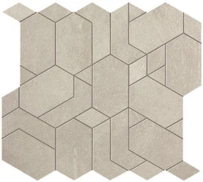 Мозаика Atlas Concorde Italy Boost White Mosaico Shapes AN63 31x33,5 матовая