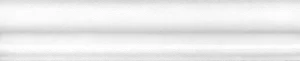 Kerama Marazzi Бордюр Багет Мурано белый BLD021 3x15 глянцевый