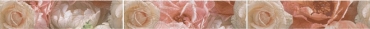 Kerama Marazzi Бордюр Контарини Цветы обрезной STG/A595/13032R 7,2x30 глянцевый