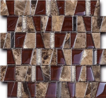 Мозаика Art & Natura Boston Rutan 30x30 глянцевая