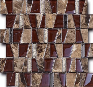 Мозаика Art & Natura Boston Rutan 30x30 глянцевая