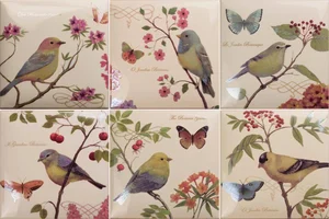 Панно Amadis Botanic-Coffee-WineBird Decors 6pz 15x15 глянцевое
