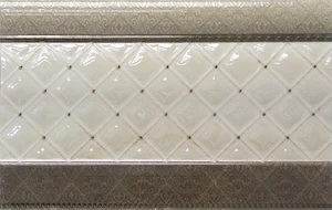 Бордюр Gaya Fores Botticino Zocalo Vesta Crema 21,5x34 глянцевый