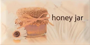 Декоративный элемент Monopole Breakfast Decor Honey 10x20 глянцевый