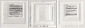 Декоративный элемент Brennero Acqua Dec Tre-Di Bianco Trebif 25x25 глянцевый