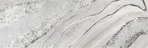 Декоративный элемент Brennero Excellence Decor Superior Silver 25x75 глянцевый
