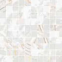Мозаика Brennero Jewel Mosaicо Nebulosa Mix White 30x30 лаппатированная