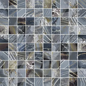 Мозаика Brennero Preziosa Mos. Q. Legend Mix Lapp. Blu Tess. 30x30 лаппатированная