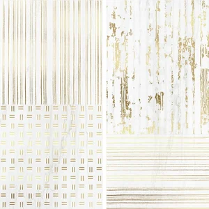 Декоративный элемент Brennero Venus Decor Lumia Gold White Lapp/Rett 30x60 лаппатированный