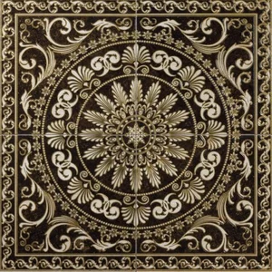 Панно Geotiles Brescia Roseton Marfil 45x45 глянцевое