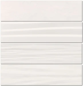 Плитка ABK Brick Mix 4 White 3DR34060 7,5x30 матовая