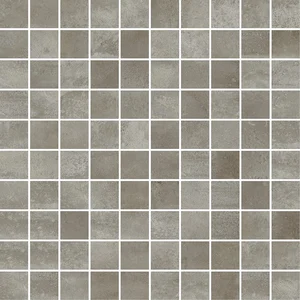 Мозаика Gardenia Orchidea Brickyard Mosaico T100 Grigio Scu. 54033 29,5x29,5 матовая