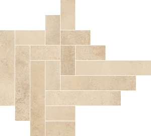 Мозаика Gardenia Orchidea Brickyard Mosaico T16 Beige 54041 40x40 матовая
