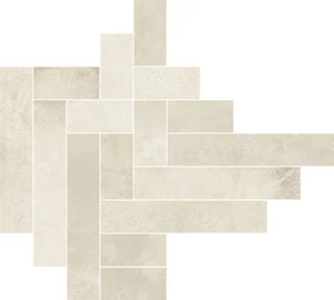Мозаика Gardenia Orchidea Brickyard Mosaico T16 Bianco 54040 40x40 матовая