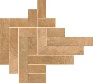 Мозаика Gardenia Orchidea Brickyard Mosaico T16 Cotto 54044 40x40 матовая