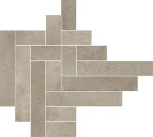 Мозаика Gardenia Orchidea Brickyard Mosaico T16 Grigio 54042 40x40 матовая