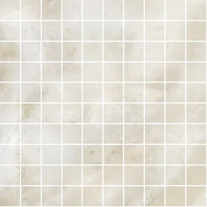 Мозаика Roberto Cavalli Bright Pearl Mos. Ivory Rett. 531158 30x30 матовая