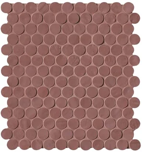 Мозаика Fap Brooklyn Flame Round Mosaico 29,5x32,5 глянцевая