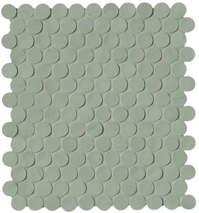Мозаика Fap Brooklyn Leaf Round Mosaico 29,5x32,5 глянцевая