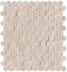 Мозаика Fap Brooklyn Sand Round Mosaico 29,5x32,5 глянцевая