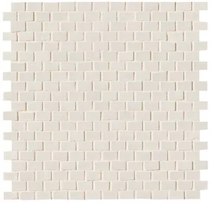 Мозаика Fap Brooklyn Snow Brick Mosaico 30x30 глянцевая