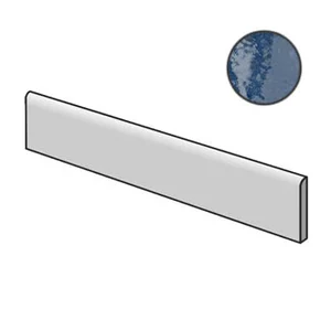 Бордюр Equipe Bullnose Artisan Colonial Blue 24480 6,5x20 глянцевый
