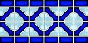Бордюр NS Mosaic BW0020 15x30,6 матовый