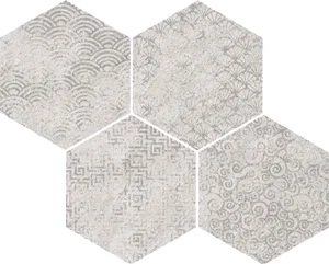Мозаика Vives Bys-SP Blanco 28x35 матовая