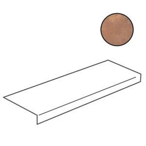 Ступень Caesar Alchemy Copper Scalino 33x120 матовая