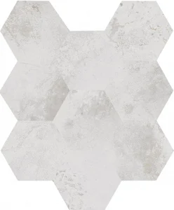 Декоративный элемент Caesar Alchemy Frozen Hexa AFW9 28x34 матовый