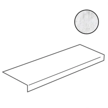 Ступень Caesar Alchemy Frozen Scalino 33x120 матовая