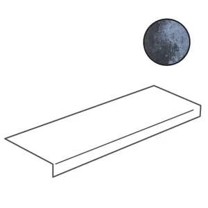 Ступень Caesar Alchemy Navy Scalino 33x120 матовая