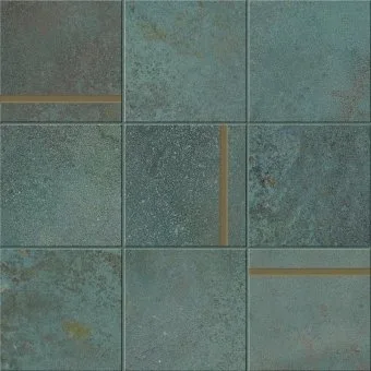 Декоративный элемент Caesar Alchemy Trace Mint Comp N Brass AFWY 30x30 матовый