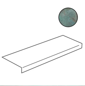 Ступень Caesar Alchemy Trace Mint Scalino 33x60 матовая