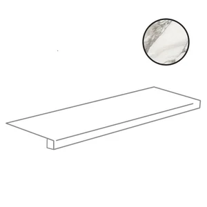 Ступень Caesar Anima Ever Luxury Arabesque Scalini Nat Ret AFES 33x120 матовая