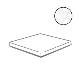 Ступень Caesar Anima Ever Supreme White Scalini Ang. Nat Ret AFET 33x33 матовая