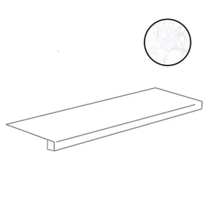 Ступень Caesar Anima Ever Supreme White Scalini Nat Ret AFEP 33x120 матовая