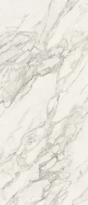 Керамогранит Caesar Anima Bianco Arabesco Bookmatch B Lucidato AEJK 120x278 полированный