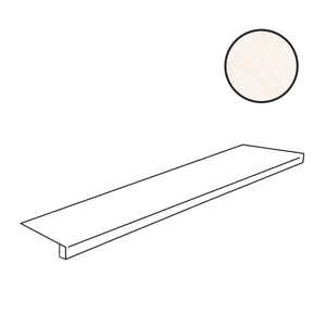 Ступень Caesar Materica Bianco Scalino 33x120 матовая
