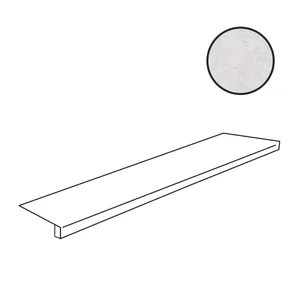 Ступень Caesar Materica Grigio Scalino 33x120 матовая