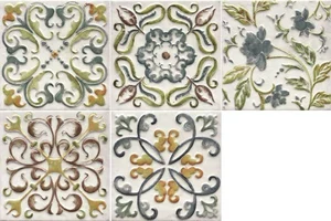 Декоративный элемент Mainzu Calabria Decor Bambola Mix 15x15 глянцевый