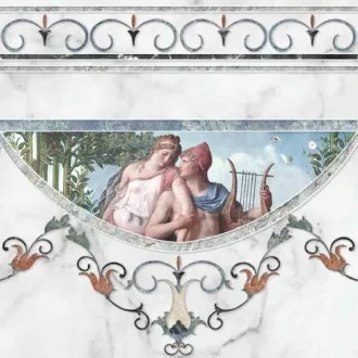 Calacatta Louvre Cenefa B