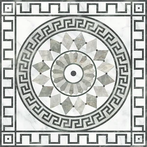 Декоративный элемент Europa Ceramica Calacatta Medusa Decor 45x45 глянцевый