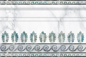 Бордюр Europa Ceramica Calacatta Musa Zocalo 20x30 глянцевый