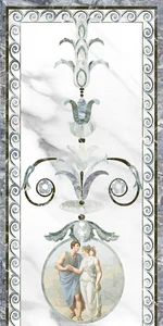 Декоративный элемент Europa Ceramica Calcatta Musa A Decor 30x60 глянцевый