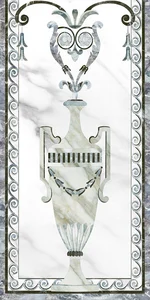 Декоративный элемент Europa Ceramica Calcatta Musa C Decor 30x60 глянцевый